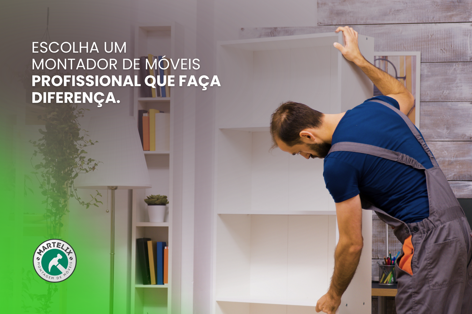 Imagem diz sobre escolher um montador que faça a diferença.